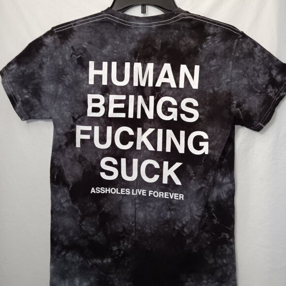 ASSHOLES LIVE FOREVER TIE-DYE SHORT SLEEVE TEE - Picture 6 of 9